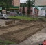 Фото дня: засыпали землей 5 метровую яму после прорыва на теплотрассе на ул. Лунная Бердска. Дорога ещё перекрыта - Курьер.Среда.Бердск