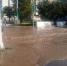 На ул. Космической в Бердске прорвало магистральный водопровод - Бердск-Онлайн.Ru