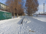 Откачивают воду из тепловой камеры на улице Лунная в Бердске