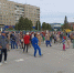 С зарядки и автопробега начался Первомай в Бердске - Svidetel24.Info