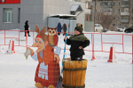 На площади Горького отпраздновали Масленицу
