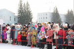 На площади Горького отпраздновали Масленицу