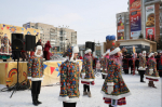 На площади Горького отпраздновали Масленицу