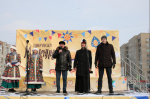 На площади Горького отпраздновали Масленицу