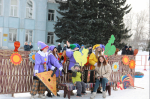 На площади Горького отпраздновали Масленицу
