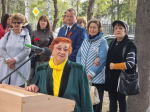 Увековечена память ветерана прокуратуры Бердска Клавдии Ложкиной – открыта мемориальная доска