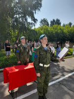 Курсанты ВПК десантного профиля «Единство» приняли присягу