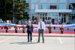 В Бердске торжественно отметили День Государственного флага России