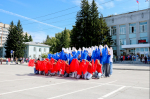В Бердске торжественно отметили День Государственного флага России