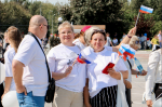 В Бердске торжественно отметили День Государственного флага России
