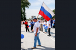 В Бердске торжественно отметили День Государственного флага России