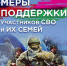 МЕРЫ ПОДДЕРЖКИ УЧАСТНИКОВ СВО И ЧЛЕНОВ ИХ СЕМЕЙ - Отдел культуры