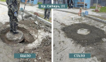 В Бердске восстанавливают люки колодцев коммунальных систем