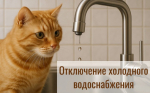 Отключение холодной воды