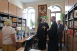 В Бердске отметили Преображение Господне: митрополит Варфоломей совершил литургию и посетил православную гимназию